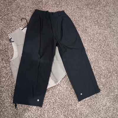 MEN'S CARHARTT SHEEPSKIN LINED VEST AND GORE-TEX PANTS