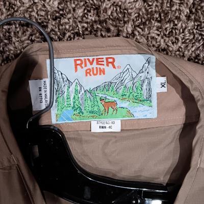 RIVER RUN FISHING VEST AND ORVIS FIELD HUNTING JACKET