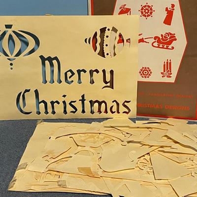 LOT 74 GREAT VINTAGE CHRISTMAS PAPER