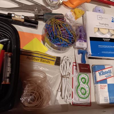 CONTENTS OF THE CATCH ALL DRAWER