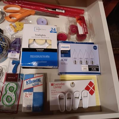 CONTENTS OF THE CATCH ALL DRAWER