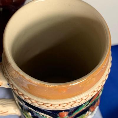 Vintage Beer Steins Lot