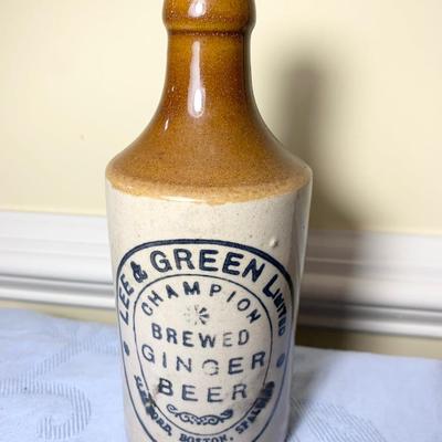 Antique Lee & Green Ginger Beer Bottle