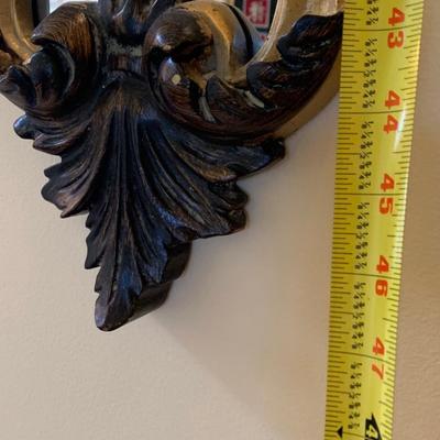 4’ Tall Carved Gilt Mirror