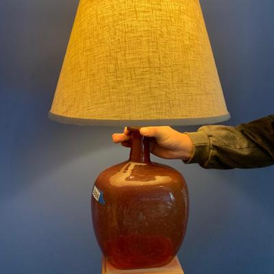 Blown Glass Lamp