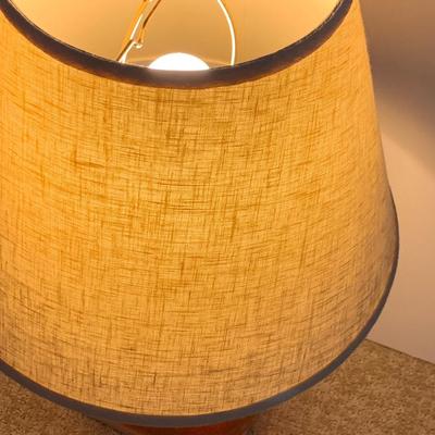 Blown Glass Lamp