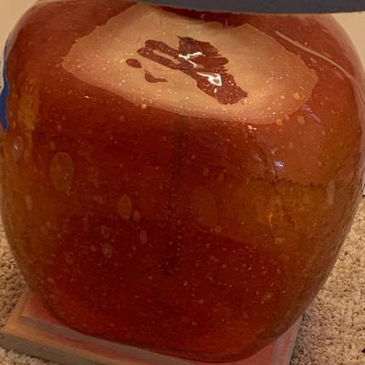 Blown Glass Lamp