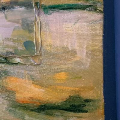 Large Seascape Signed Mixed Media Enhanced Litho On Canvas 4’ x 3’