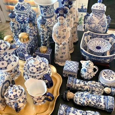 Huge Lot - Asian Theme Figurines/ Decor