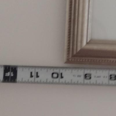 Framed Railroad Theme Print- Approx 9 3/4" x 11 3/4"