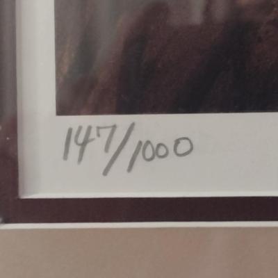 'Norman's Trophy' by David J. Tidwell- Signed and Numbered- Approx 29" x 26 1/4"