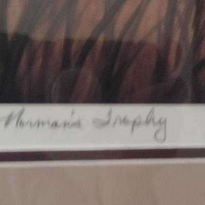 'Norman's Trophy' by David J. Tidwell- Signed and Numbered- Approx 29" x 26 1/4"