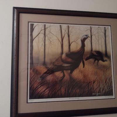 'Norman's Trophy' by David J. Tidwell- Signed and Numbered- Approx 29" x 26 1/4"