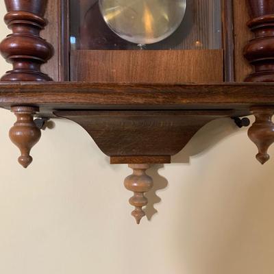 Junghans Antique German Wall Clock