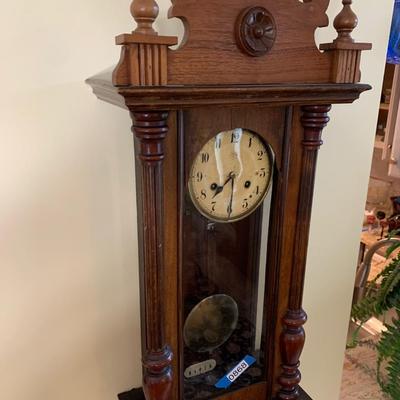 Junghans Antique German Wall Clock