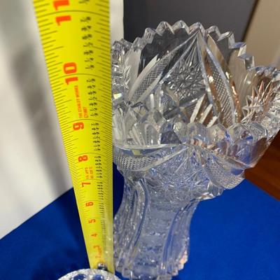 Huge Lot - Clear Glass Serving / Decor Pieces