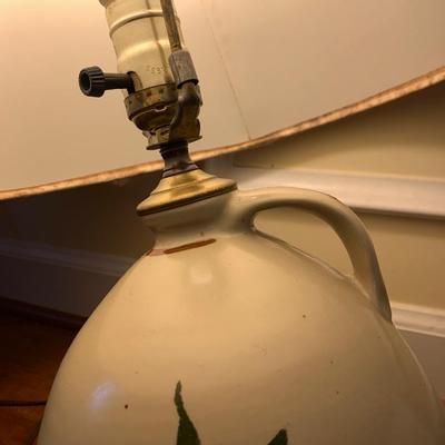 Stoneware Jug Lamp