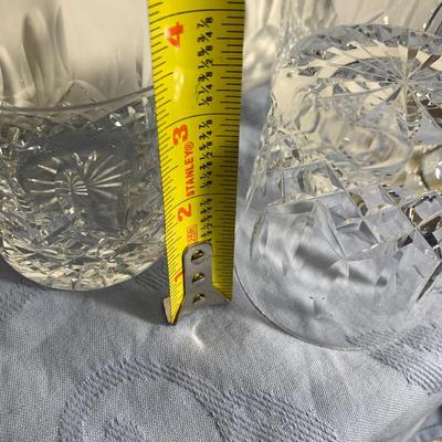 THREE Waterford Cocktail Tumblers