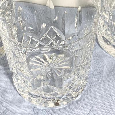 THREE Waterford Cocktail Tumblers