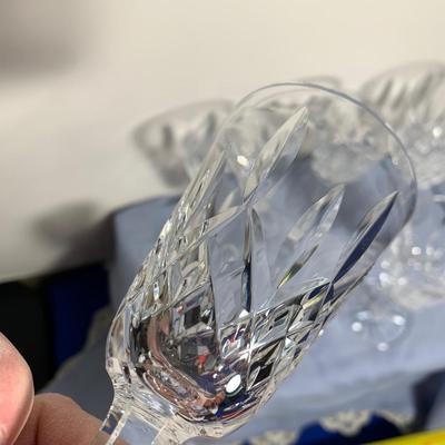 SIX Waterford Crystal Cordials