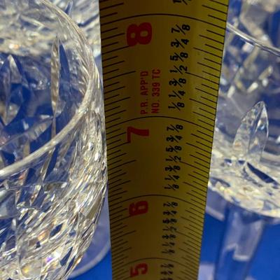 TWELVE Waterford Crystal 7” Wine Glasses