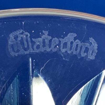 TWELVE Waterford Crystal 7” Wine Glasses