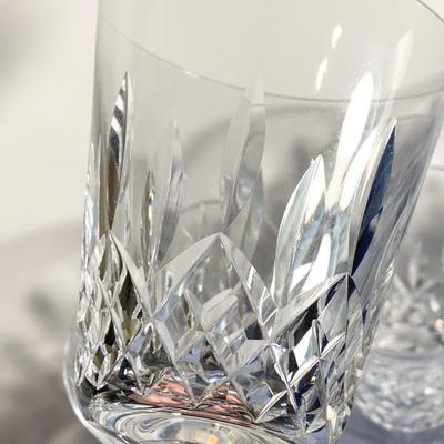 FIVE Waterford Crystal 7” Water Glasses