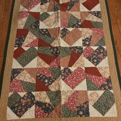 Quilted Heart Lap Blanket