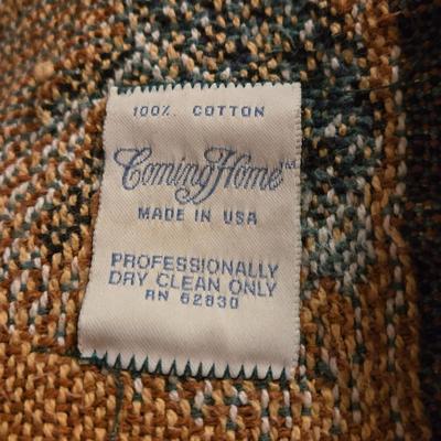 Woven Deer Lap Blanket