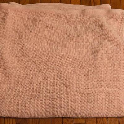 King Size Pink Blanket