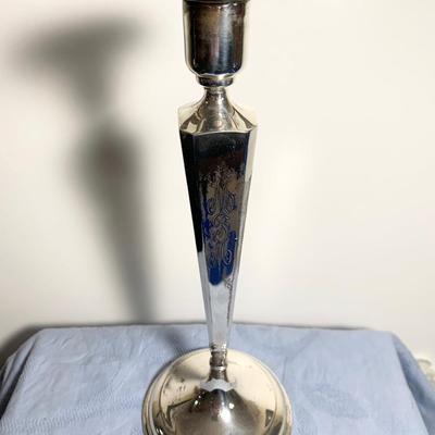10" Sterling Silver Candlestick