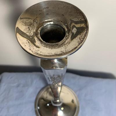 10" Sterling Silver Candlestick