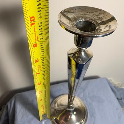10" Sterling Silver Candlestick