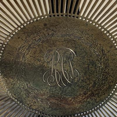 Sterling Serving Plate - Monogramed