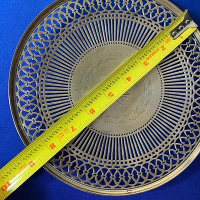 Sterling Serving Plate - Monogramed