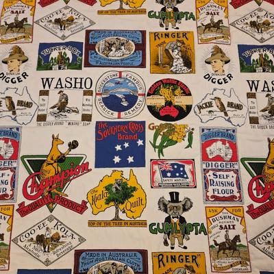 Quilted Australian Lap Blanket