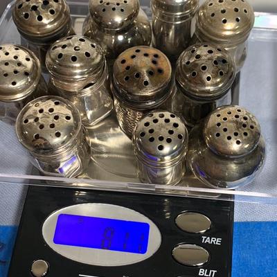 Sterling Salt & Peppers Lot