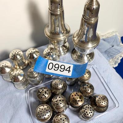 Sterling Salt & Peppers Lot