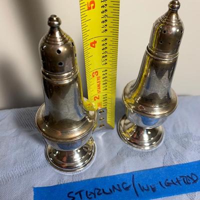 Sterling Salt & Peppers Lot