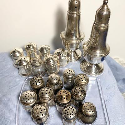 Sterling Salt & Peppers Lot