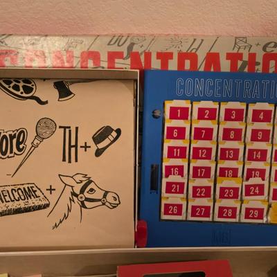 Concentration Board Game