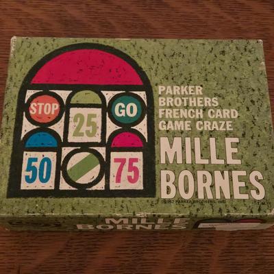 Vintage Millie Bornes Card Game