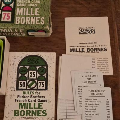 Vintage Millie Bornes Card Game