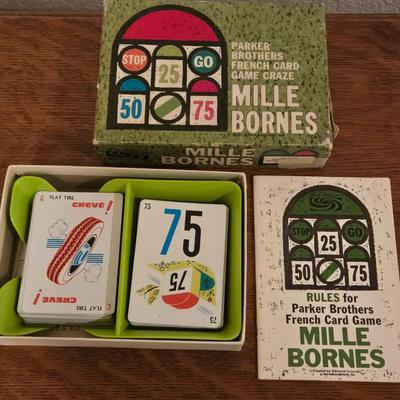 Vintage Millie Bornes Card Game