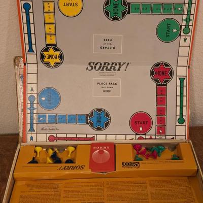 Vintage Sorry Board Game