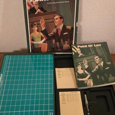 Vintage Point of Law Board Game