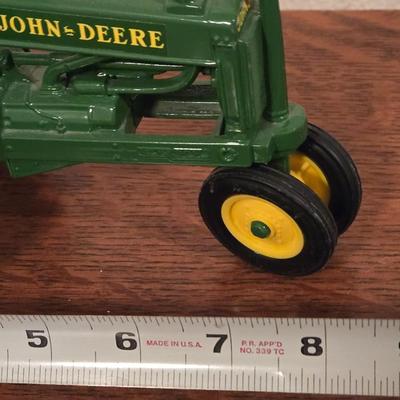 Vintage Metal John Deere Model A Tractor