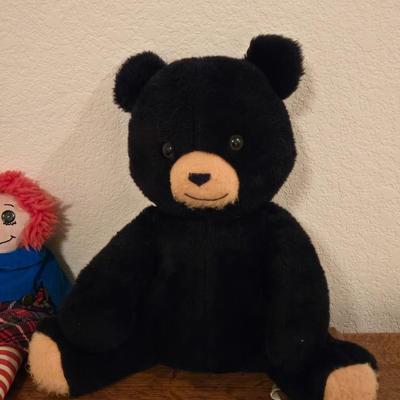 Vintage Teddy Bear and Raggedy Andy