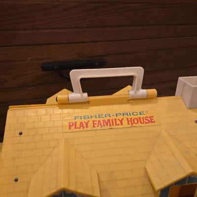 Vintage Little People Play Family House with Accessories