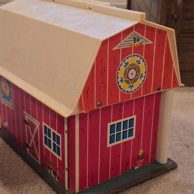 Vintage Little People Barn, Silo and Accessories